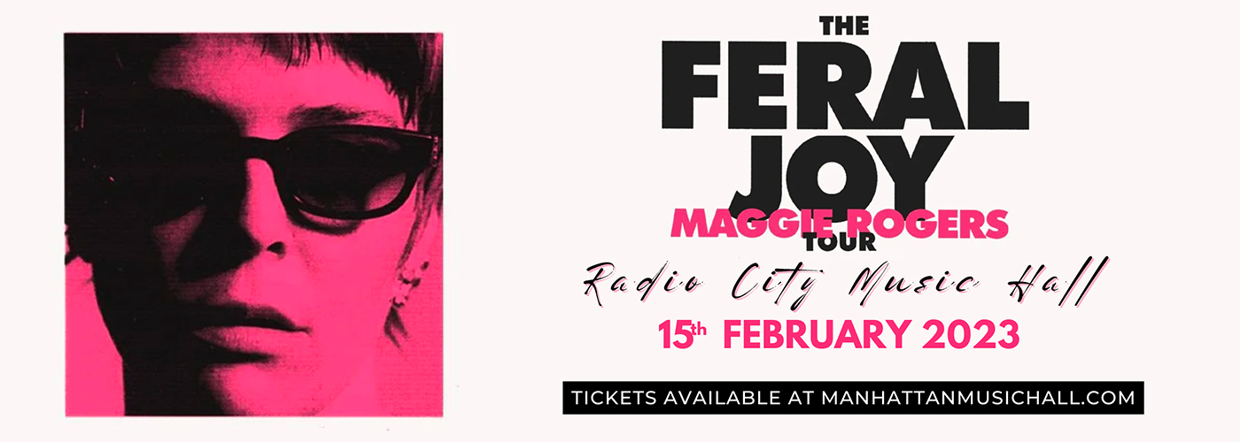 Maggie Rogers at Radio City Music Hall tickets Maggie Rogers at Radio City Music Hall