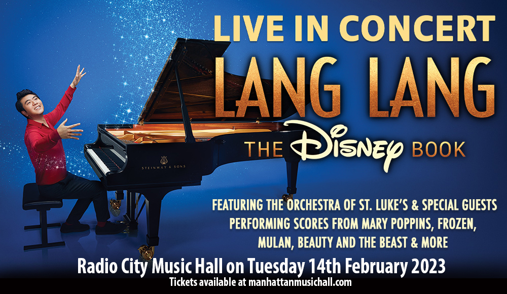 Lang Lang at Radio City Music Hall