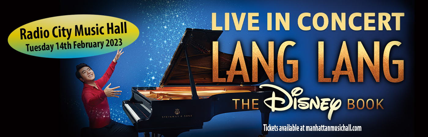 Lang Lang at Radio City Music Hall tickets Lang Lang at Radio City Music Hall
