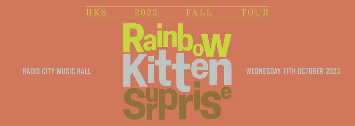Rainbow Kitten Surprise [CANCELLED] at Radio City Music Hall