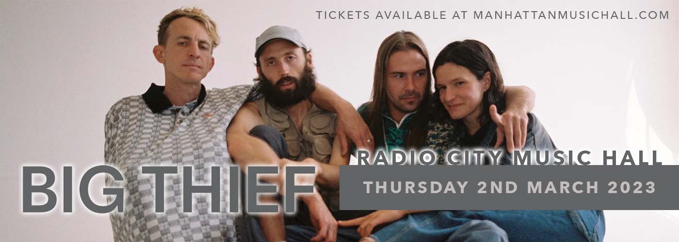 Big Thief at Radio City Music Hall tickets Big Thief at Radio City Music Hall