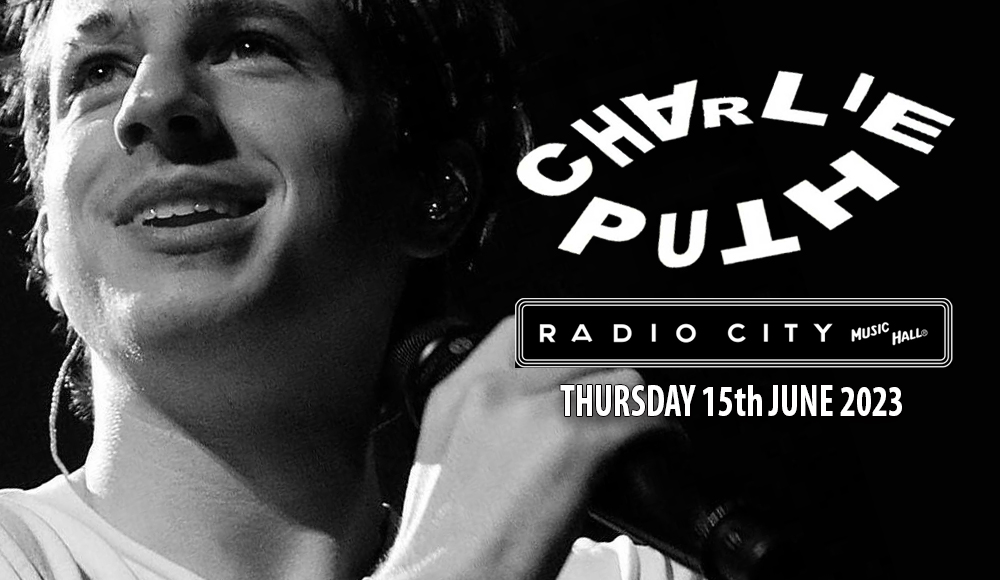 Charlie Puth at Radio City Music Hall