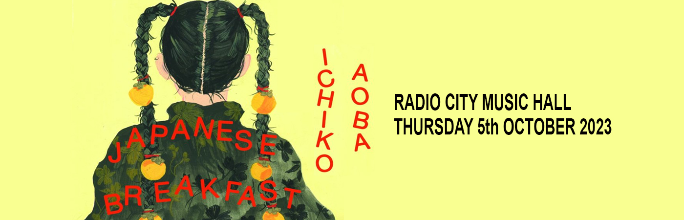 Japanese Breakfast at Radio City Music Hall tickets Japanese Breakfast at Radio City Music Hall