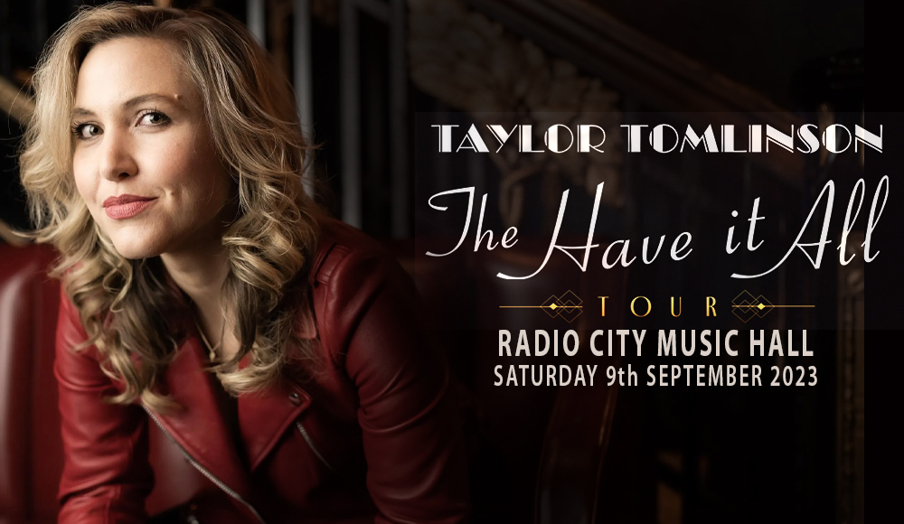 Taylor Tomlinson at Radio City Music Hall