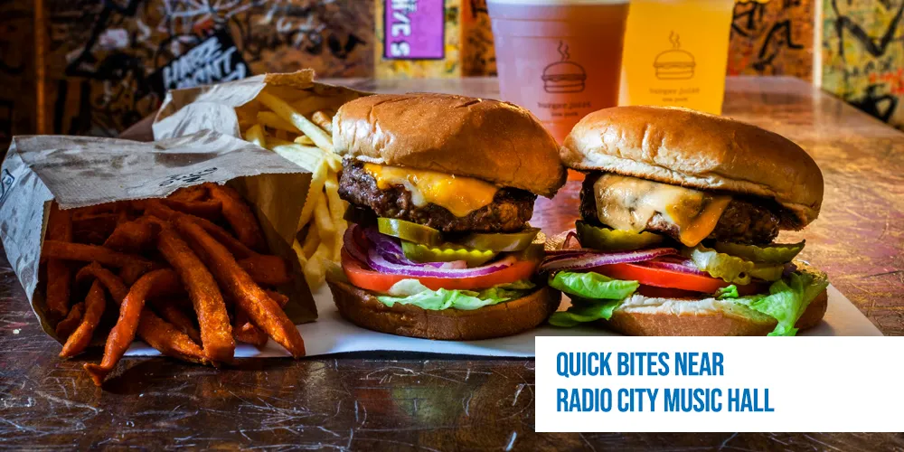 quick bites near radio city nyc