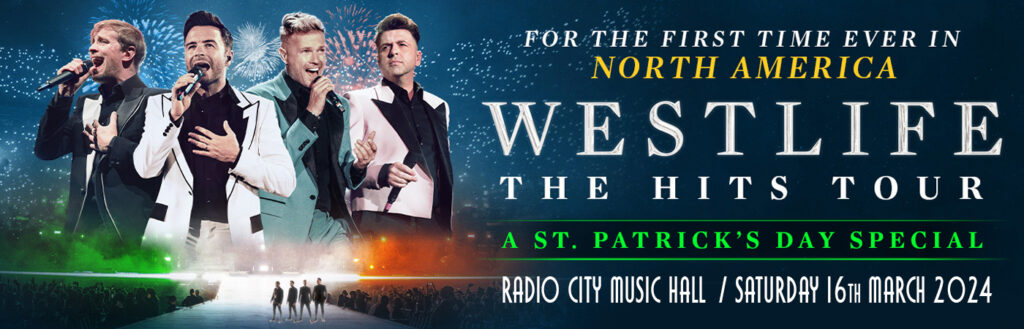 Westlife at Radio City Music Hall