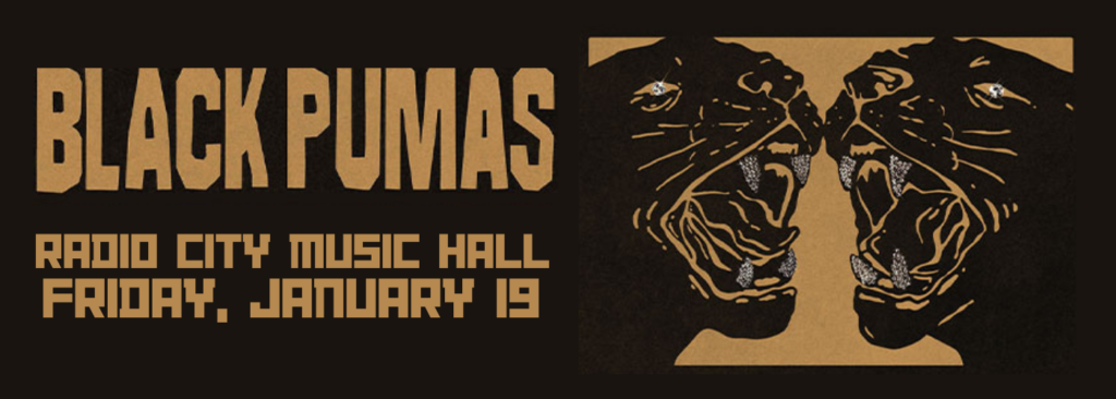 Black Pumas at Radio City Music Hall