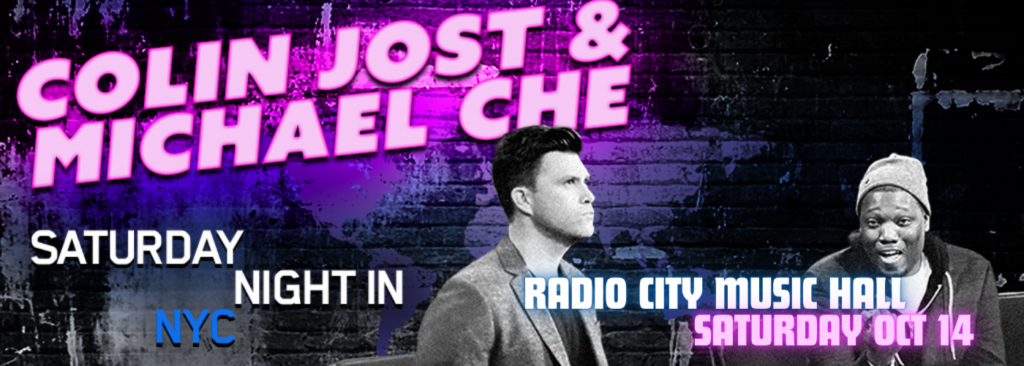 Colin Jost & Michael Che at Radio City Music Hall