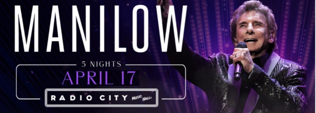 Barry Manilow at Radio City Music Hall