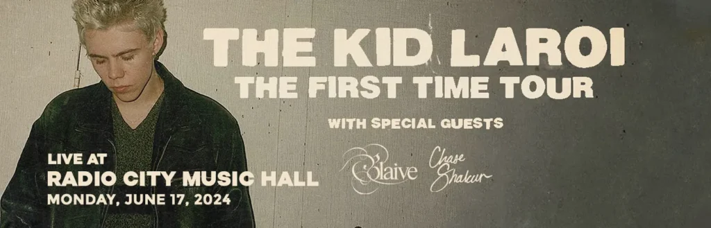 The Kid Laroi at Radio City Music Hall
