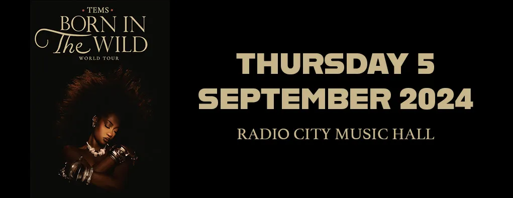 Tems at Radio City Music Hall