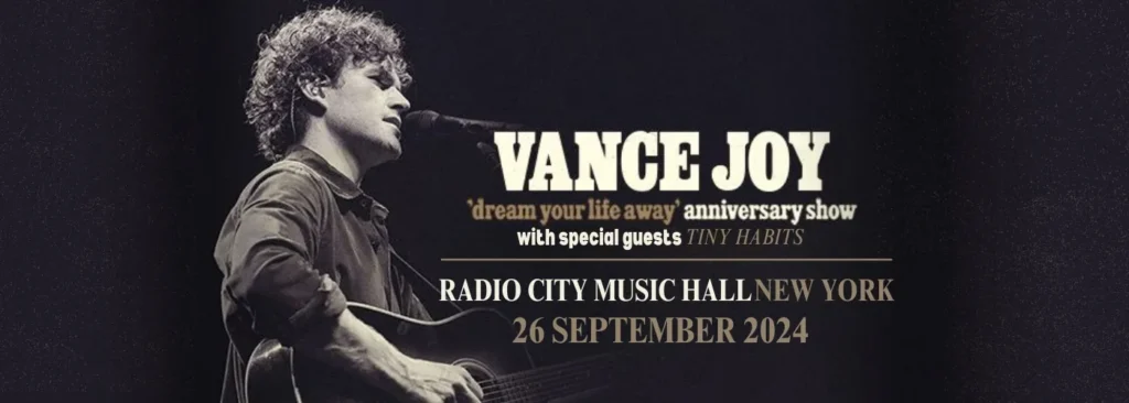 Vance Joy at Radio City Music Hall