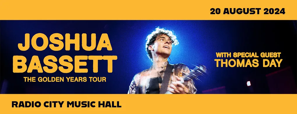 Joshua Bassett at Radio City Music Hall