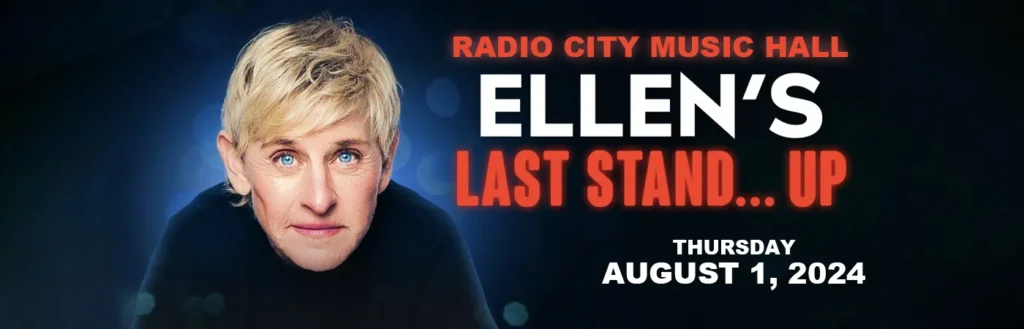Ellen DeGeneres at Radio City Music Hall