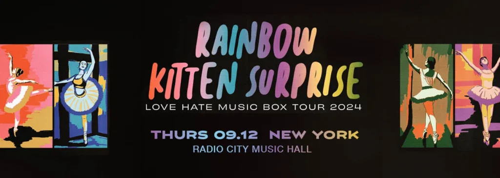 Rainbow Kitten Surprise at Radio City Music Hall