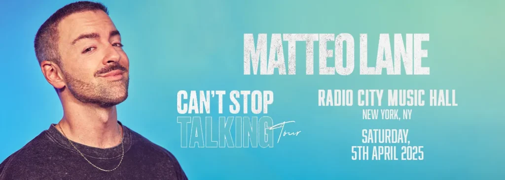 Matteo Lane at Radio City Music Hall