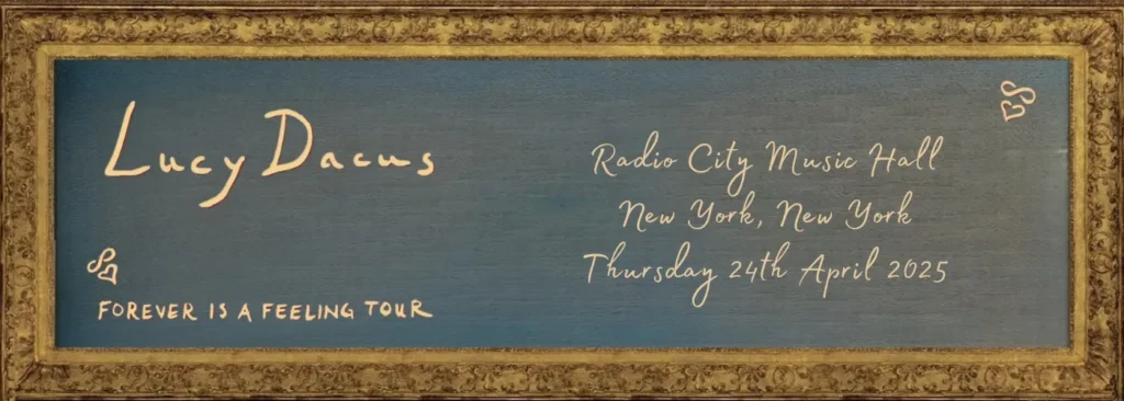 Lucy Dacus at Radio City Music Hall