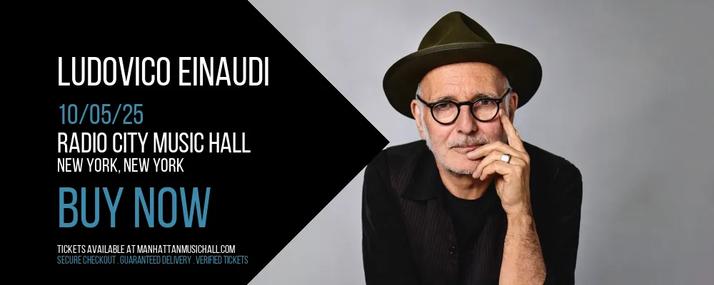 Ludovico Einaudi at Radio City Music Hall
