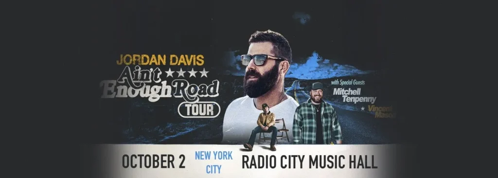 Jordan Davis at Radio City Music Hall