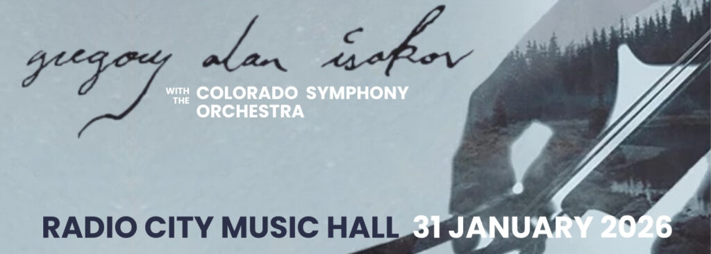 Gregory Alan Isakov & The Colorado Symphony at Radio City Music Hall