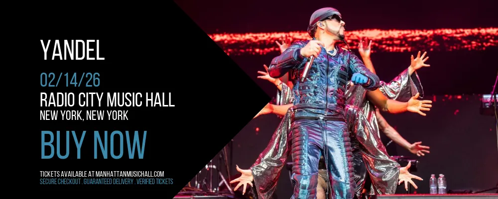 Yandel at Radio City Music Hall