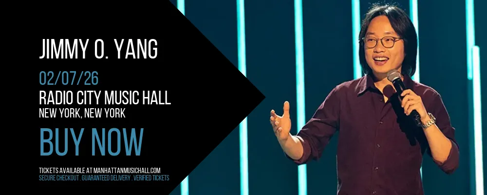Jimmy O. Yang at Radio City Music Hall