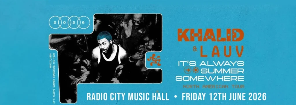 Khalid & Lauv at Radio City Music Hall