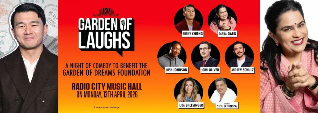 Garden of Laughs at Radio City Music Hall