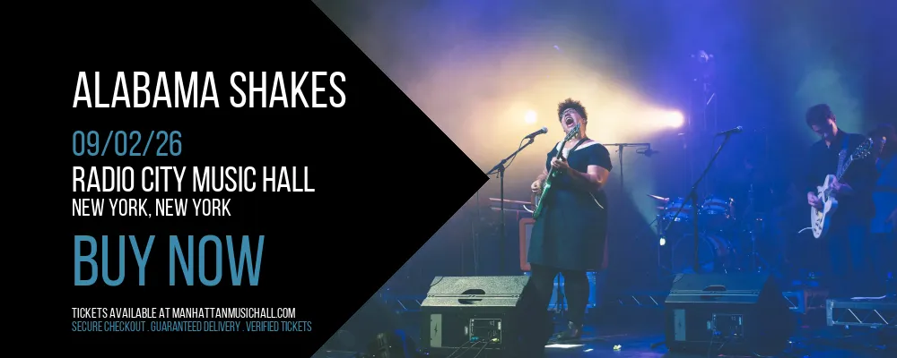 Alabama Shakes at Radio City Music Hall